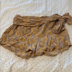 Free People High Waisted Shorts